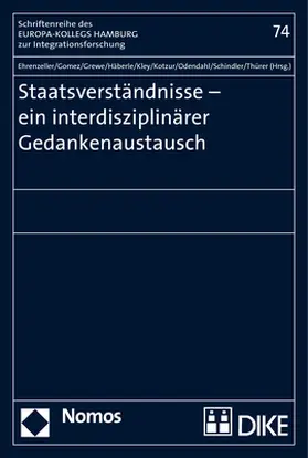 Ehrenzeller / Gomez / Grewe |  Staatsverständnisse - ein interdisziplinärer Gedankenaustausch | Buch |  Sack Fachmedien