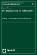 Reisner |  Die Erschöpfung im Patentrecht | Buch |  Sack Fachmedien