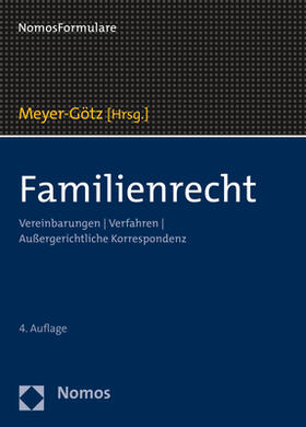 Meyer-Götz |  Familienrecht | Buch |  Sack Fachmedien