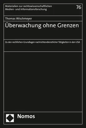 Wischmeyer |  Überwachung ohne Grenzen | Buch |  Sack Fachmedien