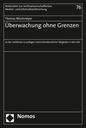 Wischmeyer | Wischmeyer, T: Überwachung ohne Grenzen | Buch | 978-3-8487-4025-3 | sack.de