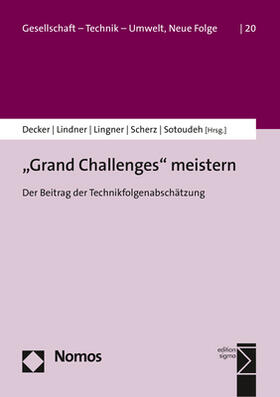 Decker / Lindner / Lingner |  "Grand Challenges" meistern | Buch |  Sack Fachmedien