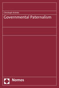 Krönke |  Krönke, C: Governmental Paternalism | Buch |  Sack Fachmedien