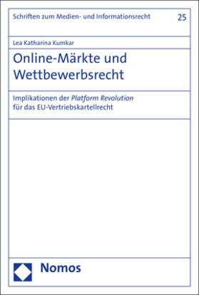 Kumkar | Online-Märkte und Wettbewerbsrecht | Buch | 978-3-8487-4123-6 | sack.de