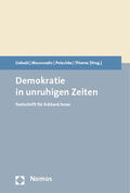 Liebold / Mannewitz / Petschke |  Demokratie in unruhigen Zeiten | Buch |  Sack Fachmedien