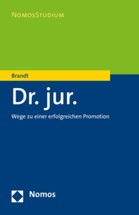 Brandt | Dr. jur. | Buch | sack.de
