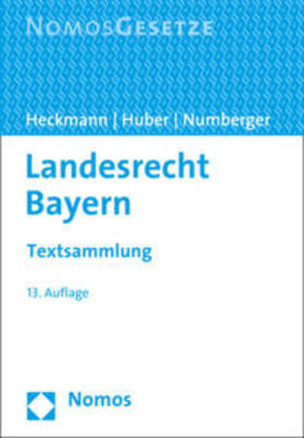 Heckmann / Huber / Numberger | Landesrecht Bayern | Buch | 978-3-8487-4244-8 | sack.de