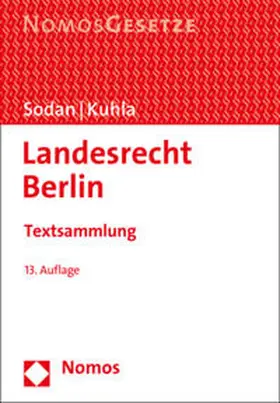 Sodan / Kuhla | Landesrecht Berlin | Buch | 978-3-8487-4246-2 | sack.de