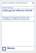 Kipshagen |  Kipshagen, A: Haftung bei offenem WLAN | Buch |  Sack Fachmedien