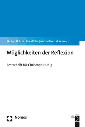Richter / Müller / Nerurkar | Möglichkeiten der Reflexion | Buch | 978-3-8487-4329-2 | sack.de