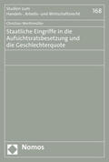 Werthmüller |  Werthmüller, C: Staatliche Eingriffe in die Aufsichtsratsbes | Buch |  Sack Fachmedien