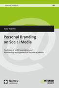 Kapidzic |  Personal Branding on Social Media | Buch |  Sack Fachmedien