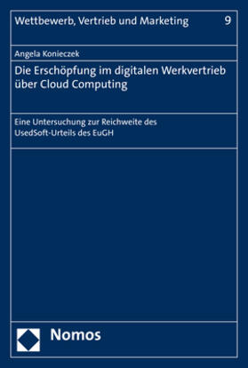 Konieczek | Die Erschöpfung im digitalen Werkvertrieb über Cloud Computing | Buch | 978-3-8487-4345-2 | sack.de