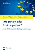 Obwexer / Bußjäger / Gamper |  Integration oder Desintegration? | Buch |  Sack Fachmedien