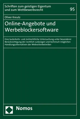 Kreutz |  Online-Angebote und Werbeblockersoftware | Buch |  Sack Fachmedien