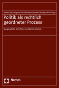 Bäcker / Disci / Jürgensen |  Politik als rechtlich geordneter Prozess | Buch |  Sack Fachmedien