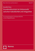 Pirker |  Grundrechtsschutz im Unionsrecht zwischen Subsidiarität und Integration | Buch |  Sack Fachmedien