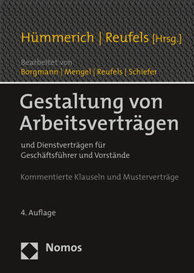 Hümmerich / Reufels | Gestaltung von Arbeitsverträgen | Buch | sack.de
