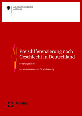 an der Heiden / Wersig | an der Heiden, I: Preisdifferenzierung nach Geschlecht | Buch | 978-3-8487-4597-5 | sack.de