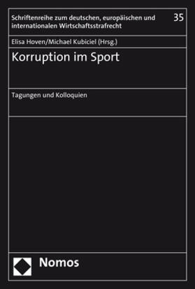 Hoven / Kubiciel | Korruption im Sport | Buch | 978-3-8487-4598-2 | sack.de