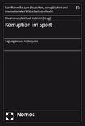 Hoven / Kubiciel |  Korruption im Sport | Buch |  Sack Fachmedien