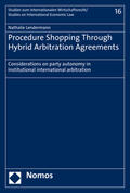 Lendermann |  Lendermann, N: Procedure Shopping Through Hybrid Arbitration | Buch |  Sack Fachmedien