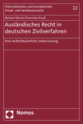 Stürner / Krauß |  Stürner, M: Ausländisches Recht in deutschen Zivilverfahren | Buch |  Sack Fachmedien