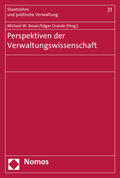 Bauer / Grande |  Perspektiven der Verwaltungswissenschaft | Buch |  Sack Fachmedien