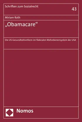 Roth | "Obamacare" | Buch | 978-3-8487-4637-8 | www.sack.de