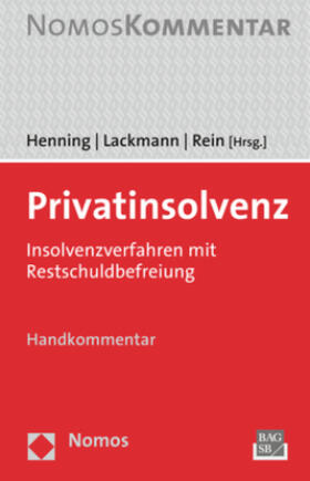 Rein / Henning / Lackmann | Privatinsolvenz | Buch | 978-3-8487-4643-9 | sack.de