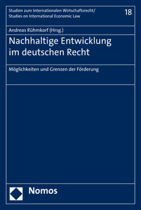 Rühmkorf | Nachhaltige Entwicklung im deutschen Recht | Buch | 978-3-8487-4644-6 | sack.de