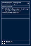 Grotelüschen |  Grotelüschen, H: Art. 106 Abs. 1 AEUV und die Einführung von | Buch |  Sack Fachmedien