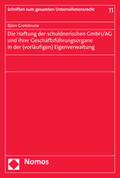 Grotebrune |  Grotebrune, B: Haftung der schuldnerischen GmbH/AG und ihrer | Buch |  Sack Fachmedien