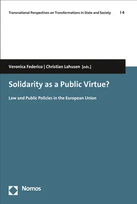 Federico / Lahusen |  Solidarity as a Public Virtue? | Buch |  Sack Fachmedien