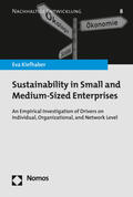 Kiefhaber |  Sustainability in Small and Medium-Sized Enterprises | Buch |  Sack Fachmedien