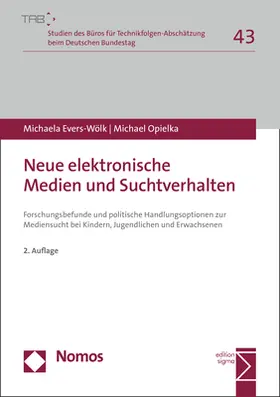 Evers-Wölk / Opielka |  Neue elektronische Medien und Suchtverhalten | Buch |  Sack Fachmedien