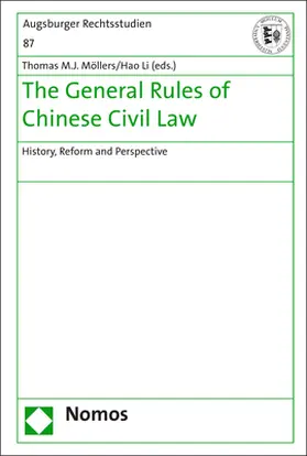 Möllers / Li |  The General Rules of Chinese Civil Law | Buch |  Sack Fachmedien