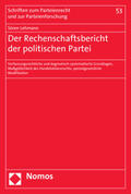 Lehmann |  Lehmann, S: Rechenschaftsbericht der politischen Partei | Buch |  Sack Fachmedien