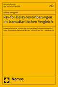 Langguth |  Langguth, J: Pay-for-Delay-Vereinbarungen im transatlantisch | Buch |  Sack Fachmedien