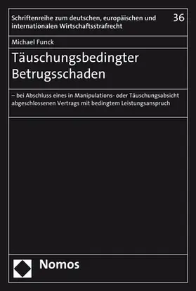 Funck |  Täuschungsbedingter Betrugsschaden | Buch |  Sack Fachmedien