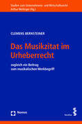 Bernsteiner |  Das Musikzitat im Urheberrecht | Buch |  Sack Fachmedien