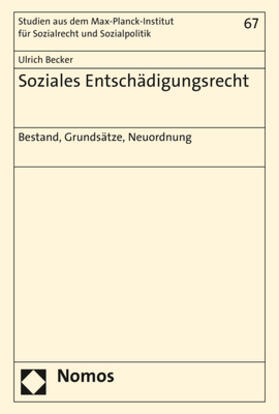 Becker | Soziales Entschädigungsrecht | Buch | 978-3-8487-4850-1 | sack.de