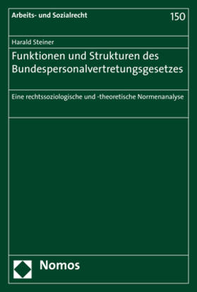 Steiner |  Steiner, H: Funktionen und Strukturen des Bundespersonalvert | Buch |  Sack Fachmedien