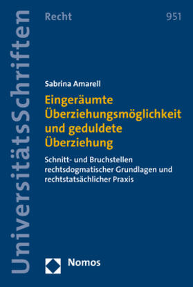 Amarell | Eingeräumte Überziehungsmöglichkeit und geduldete Überziehung | Buch | 978-3-8487-4862-4 | sack.de