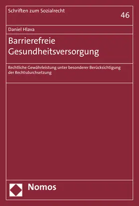 Hlava |  Barrierefreie Gesundheitsversorgung | Buch |  Sack Fachmedien