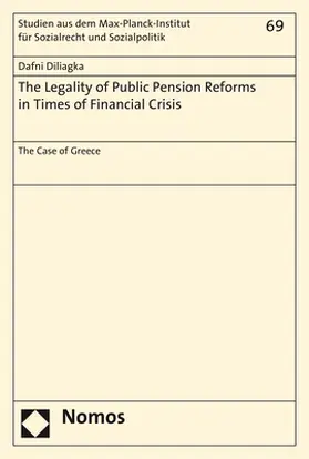 Diliagka |  Diliagka, D: Legality of Public Pension Reforms in Times of | Buch |  Sack Fachmedien