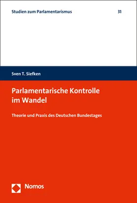 Siefken |  Parlamentarische Kontrolle im Wandel | Buch |  Sack Fachmedien