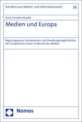 Knodel | Knodel, A: Medien und Europa | Buch | 978-3-8487-5016-0 | sack.de