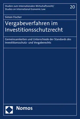 Fischer |  Vergabeverfahren im Investitionsschutzrecht | Buch |  Sack Fachmedien