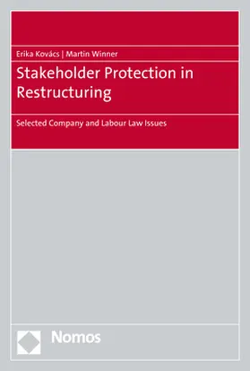 Kovács / Winner |  Stakeholder Protection in Restructuring | Buch |  Sack Fachmedien